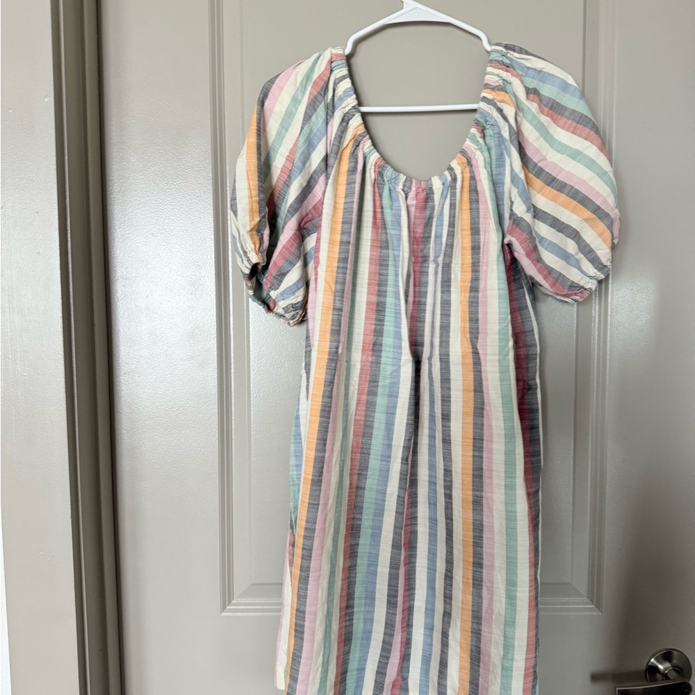 Madewell Striped Sleeve Sundress